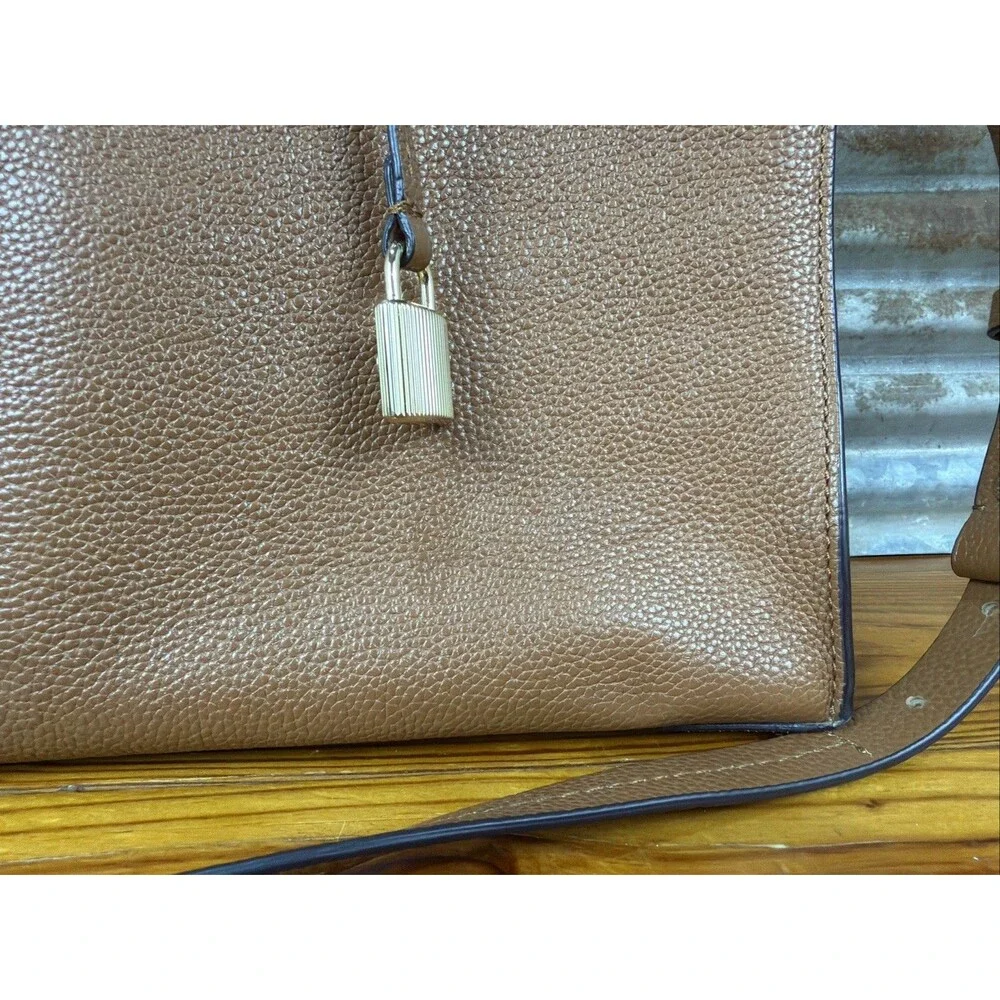 Michael Kors Mercer Large Leather Tote Bag in Acorn Pristine! Used 1 Time